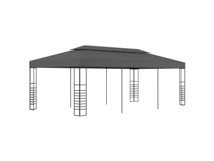 vidaXL Záhradný altánok/stan 3x6 m, antracitový