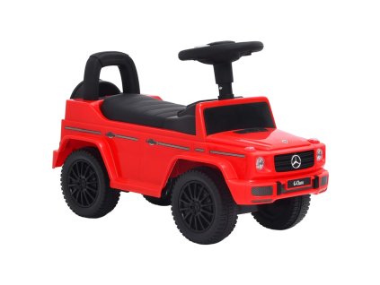 vidaXL Odrážacie auto Mercedes-Benz G63 červené