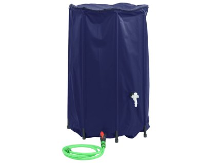 vidaXL Nádrž na vodu s kohútikom skladacia 500 l PVC