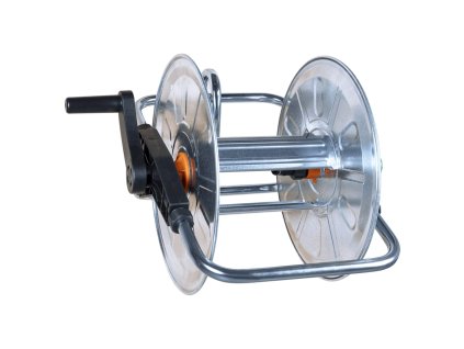 vidaXL Hadicový bubon nástenný pre 50 m 1/2" / 35 m 3/4" hadicu oceľ