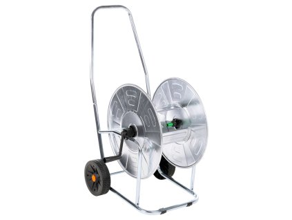 vidaXL Vozík s hadicovým bubnom pre 80 m 3/4" hadicu oceľ