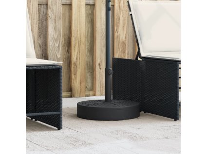 vidaXL Podstavec pod slnečník pre Ø38/48 mm tyče 25 kg kruh