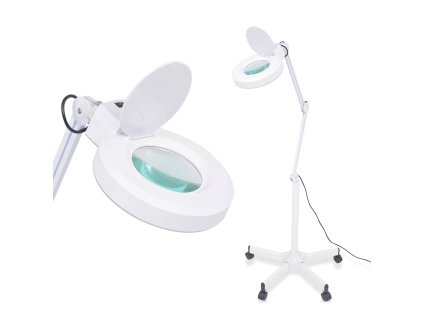 vidaXL Voľne stojaca zväčšovacia lampa