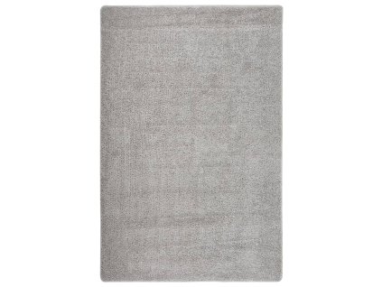 vidaXL Chlpatý koberec bledosivý 200x290 cm protišmykový
