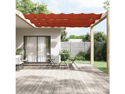 vidaXL Vertikálna markíza terakotová 100x1000 cm oxfordská látka