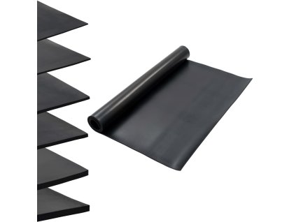 vidaXL Protišmyková podložka na podlahu, guma 1,2x2 m 6 mm, hladká