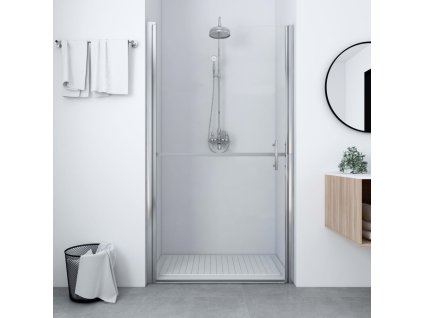 vidaXL Sprchové dvere tvrdené sklo 100x178 cm
