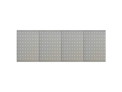 vidaXL Nástenné závesné panely na náradie 4 ks 40x58 cm oceľové