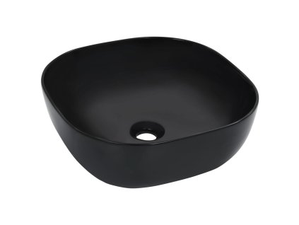 vidaXL Umývadlo 42,5x42,5x14,5 cm keramické biele