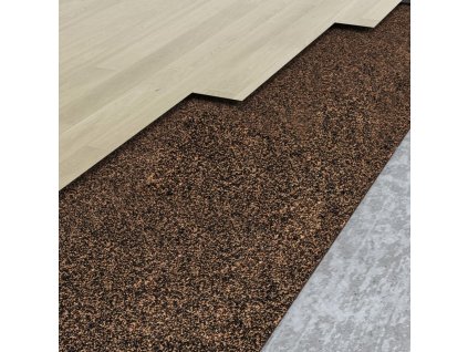 vidaXL Gumokorková rola 100x1000 cm, 2 mm