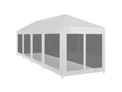 vidaXL Párty stan s 10 sieťkovanými bočnými stenami 12x3 m