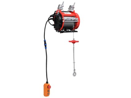 vidaXL Elektrický kladkostroj na lešenie 500 kg 230 V