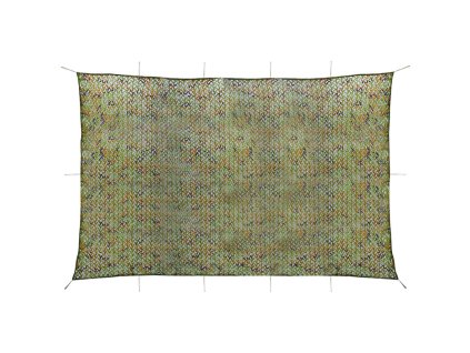 vidaXL Maskovacia sieť v úložnej taške, 6x8 m