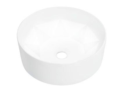 vidaXL Umývadlo 36x14 cm keramické biele