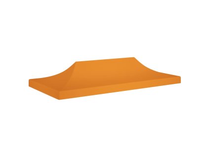 vidaXL Strecha na párty stan 6x3 m, oranžová 270 g/m²