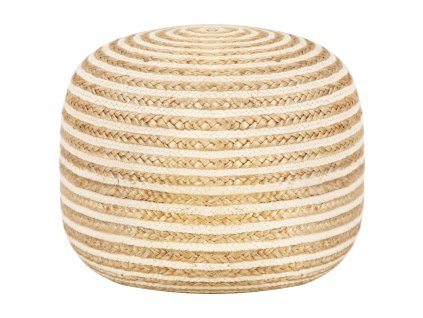 vidaXL Ručne vyrobená taburetka 45x30 cm jutová