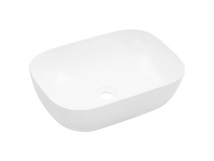 vidaXL Umývadlo 45,5x32x13 cm keramické biele