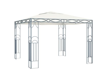 vidaXL Altánok krémový 300x300 cm