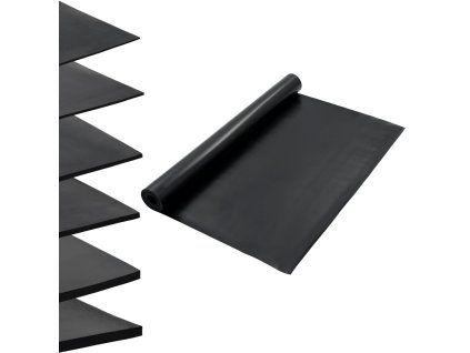 vidaXL Protišmyková podložka na podlahu, guma 1,2x5 m 2 mm, hladká