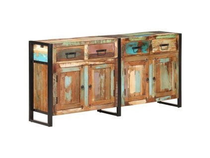 vidaXL Komoda 172x35x80 cm masívne recyklované drevo