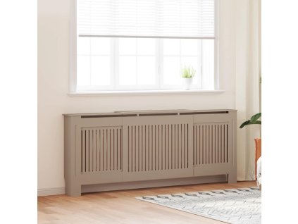 vidaXL Kryt na radiátor 205 cm MDF
