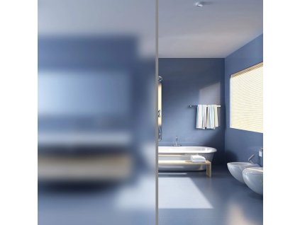 vidaXL Okenná fólia matná šedá 0,9x100 m PVC