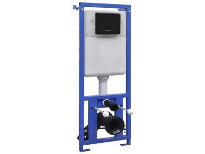 vidaXL WC podomietková nádržka 11 l 41x14x(110-125) cm
