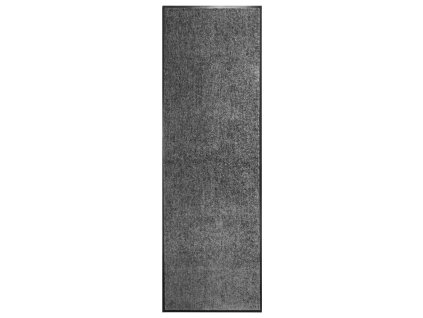 vidaXL Rohožka, prateľná, antracitová 60x180 cm