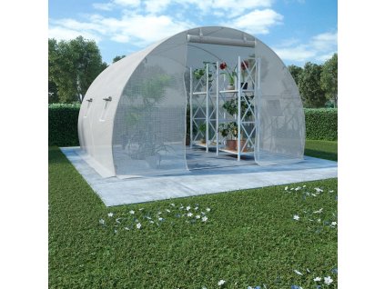 vidaXL Skleník 9 m² 300x300x200 cm