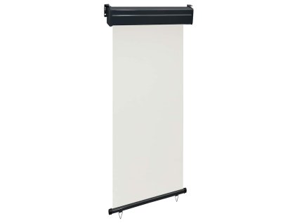 vidaXL Bočná markíza na balkón 80x250 cm, krémová