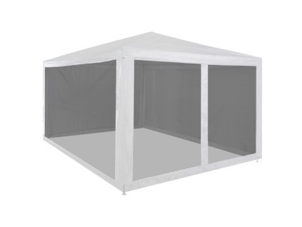 vidaXL Párty stan so 4 sieťkovanými bočnými stenami 4x3 m