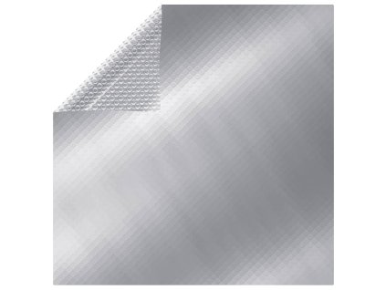 vidaXL Bazénová plachta strieborná 549x274 cm PE
