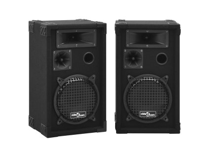 vidaXL Profesionálne pasívne hifi reproduktory 2 ks 800 W čierne
