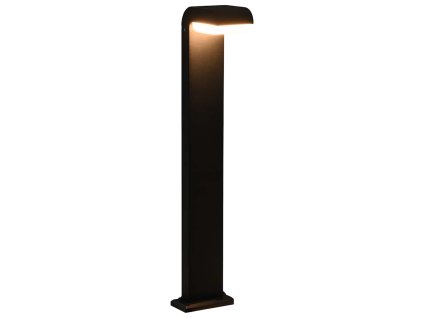 vidaXL Vonkajšia LED lampa 9 W, čierna, oválna