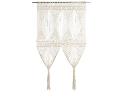 vidaXL Záclona macrame 140x240 cm bavlna