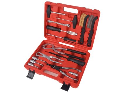 vidaXL 15-dielna sada náradia na údržbu a montáž bŕzd