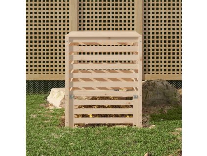 vidaXL Kompostér 82,5x82,5x99,5 cm masívne borovicové drevo