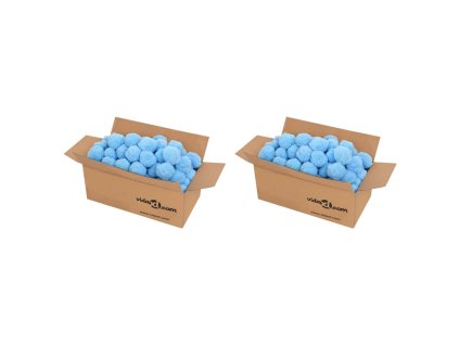 vidaXL Antibakteriálne filtr. guľôčky do bazéna modré 1400g polyetylén