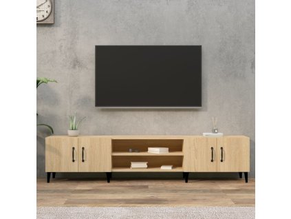 vidaXL TV skrinka dub sonoma 180x31,5x40 cm kompozitné drevo