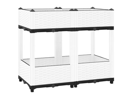 vidaXL Vyvýšený záhon 80x40x71 cm polypropylén