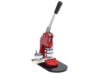 vidaXL Stroj na výrobu odznakov s okrúhlou rezačkou 58 mm