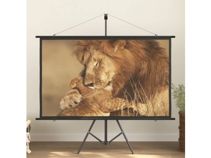 vidaXL Projekčné plátno so statívom 72" 16:9