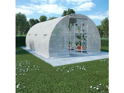 vidaXL Skleník 13,5 m² 450x300x200 cm