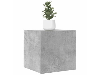vidaXL Nástenné TV skrinky 2 ks betónové sivé 30,5x30x30 cm