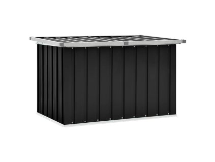 vidaXL Záhradný úložný box antracitový 109x67x65 cm