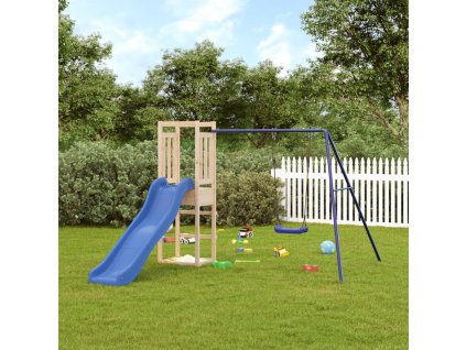 vidaXL Vonkajšia súprava na hranie impregnovaná borovica
