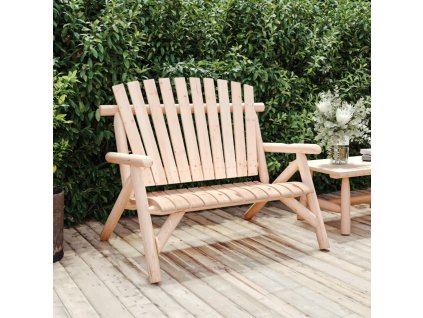 vidaXL 2-miestna záhradná lavica 119x85x98 cm masívny smrek