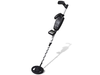 vidaXL Detektor kovov 20 cm, detekčná hĺbka 300 cm, LCD displej