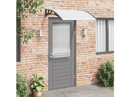 vidaXL Vchodová strieška 120x100 cm, PC