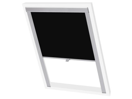 vidaXL Zatemňovacia roleta, čierna F06